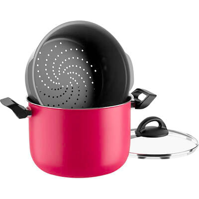 Conjunto Cozi Vapor Brinox Cereja 7102/159 un