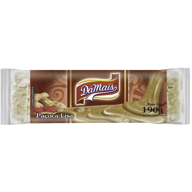 Paçoca Lisa Damais 190g