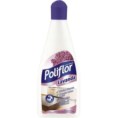 Lustra Móveis Poliflor Lavanda 200ml