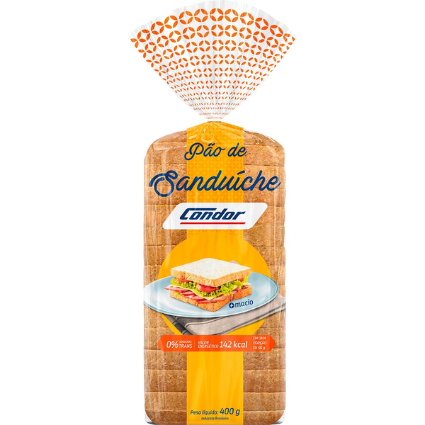 Pão Condor 400g - Sanduíche