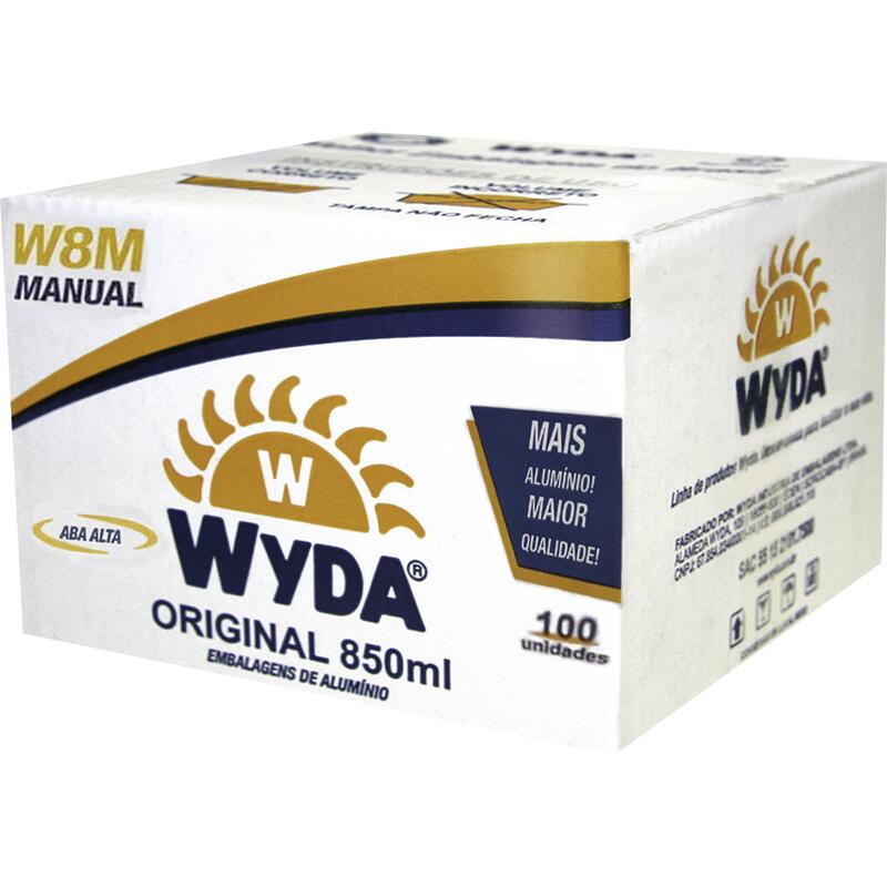 Embalagem de Alumínio Wyda Nº 8 Manual - 850ml 100 un
