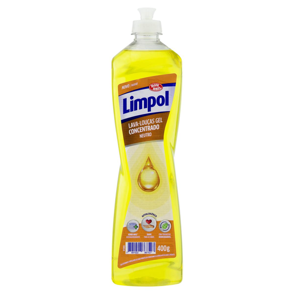 Detergente Gel LIMPOL Neutro Concentrado 400g