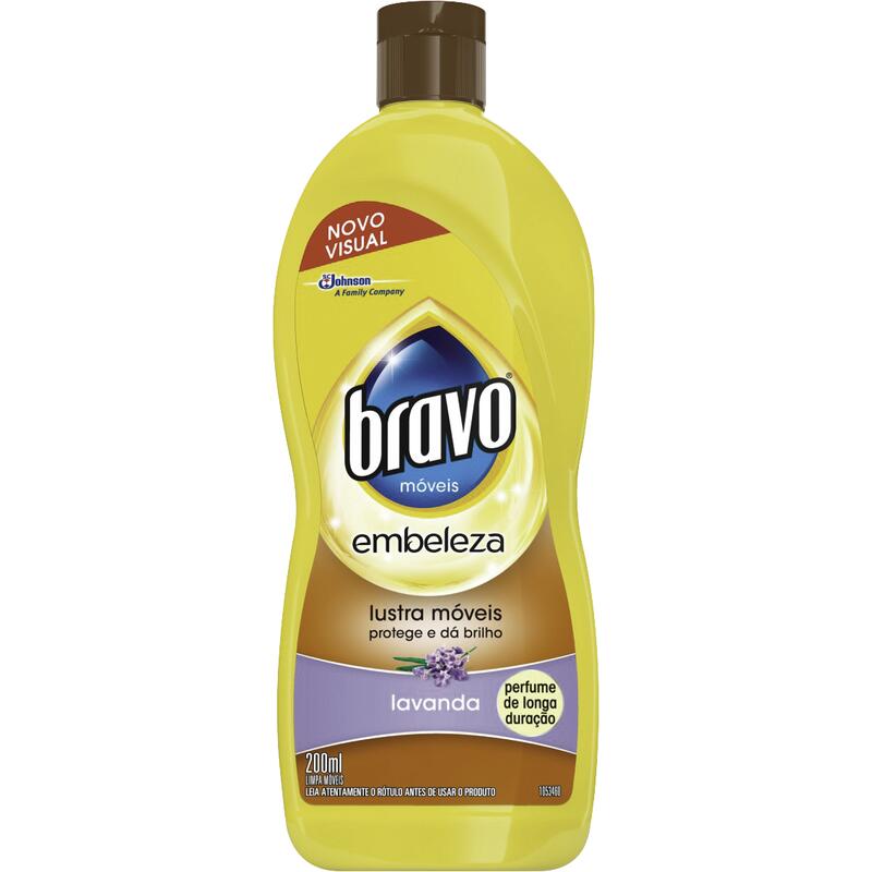 Lustra-Móveis Lavanda Bravo Embeleza Squeeze 200ml