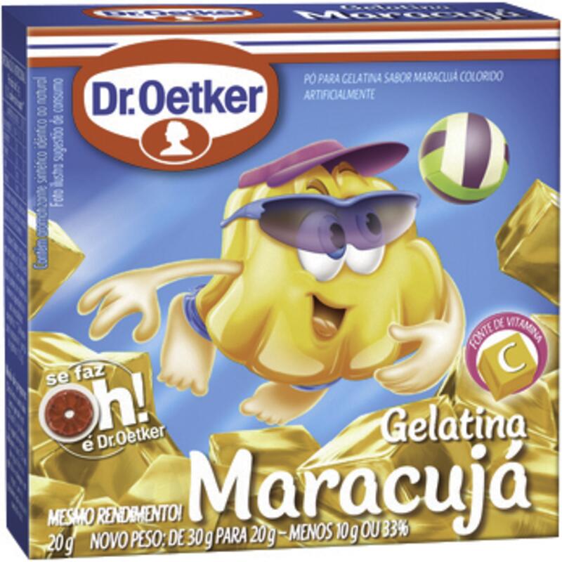 Gelatina Dr Oetker Maracujá 20g