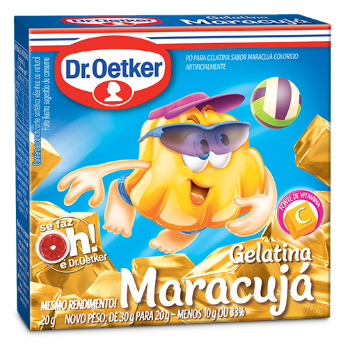 Gelatina Dr Oetker Maracujá 20g