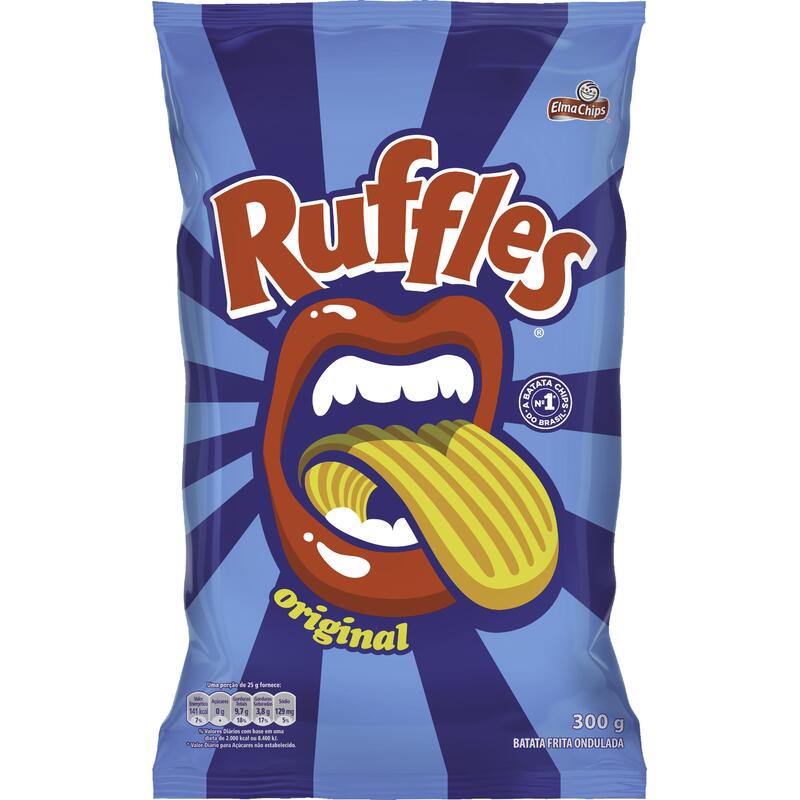 Salgadinho Elma Chips Ruffles Natural 300g
