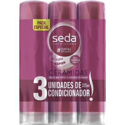 Kit Condicionador Seda Ceramidas 3x325ml