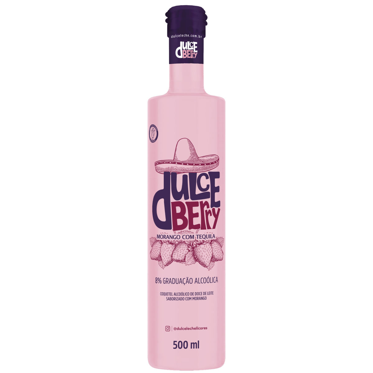Licor DULCE Berry Morango com Tequila 500ml