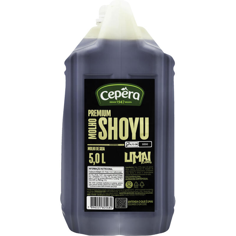 Molho Shoyu Cepêra 5L