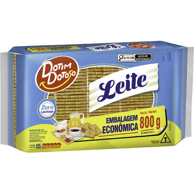 Biscoito Dotim Dotoso Leite 800g
