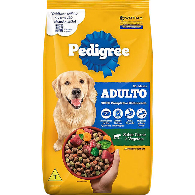 Alimento para Cães Pedigree Carne e Vegetais 18kg