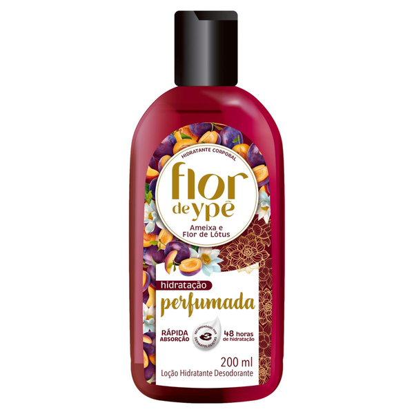 Hidratante Corporal FLOR DE YPÊ Ameixa e Flor de Lótus 200ml