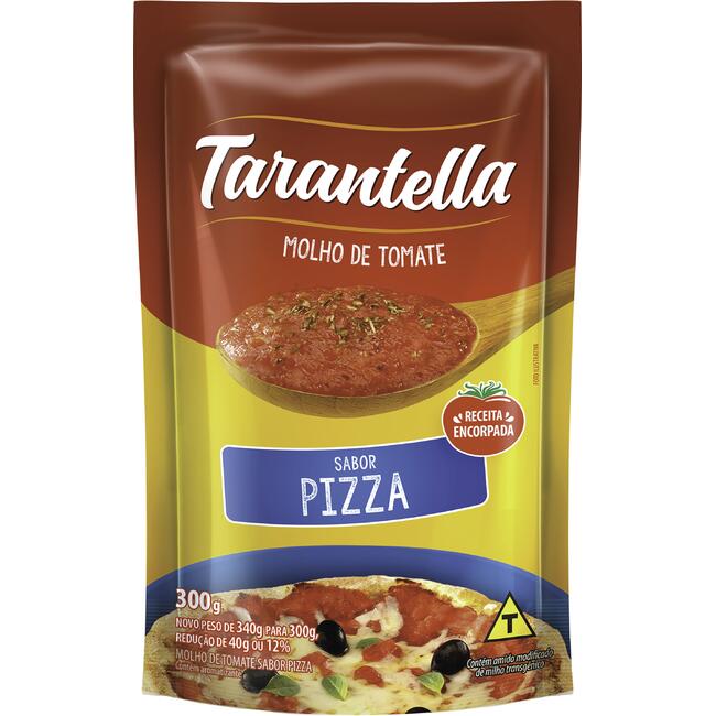 Molho de Tomate Tarantella Pizza 300g