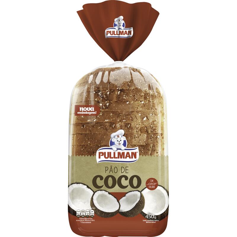Pão de Coco Pullman 450g