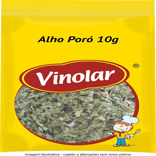 Tempero Vinolar De Alho Poró 10g
