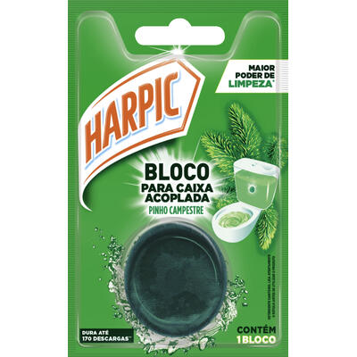 Bloco Sanitário para Caixa Acoplada HARPIC Pinho 1 unidade
