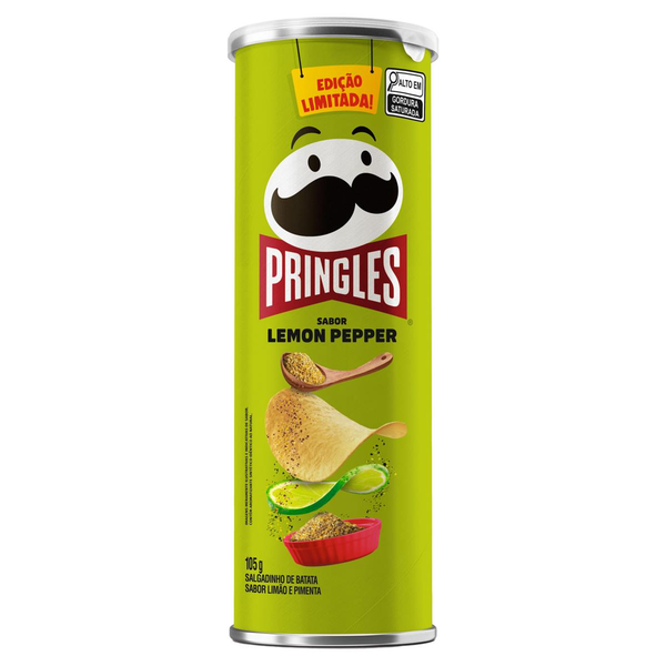Batata Pringles 105g - Lemon Pepper