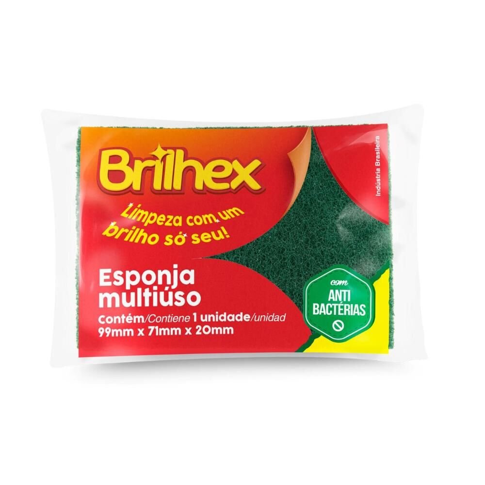 Esponja Multiuso BRILHEX Unidade