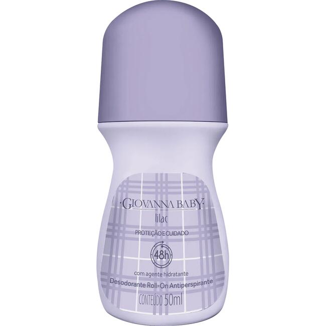 Desodorante Roll-On Giovanna Baby Lilac 50ml