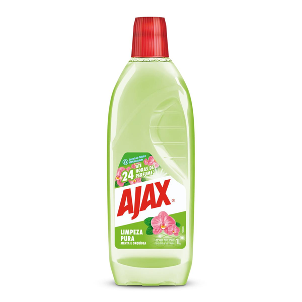 Limpador AJAX Multiusos Limpeza Pura Menta e Orquídea 1L