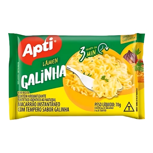Macarrão Instantâneo Apti Galinha 70g