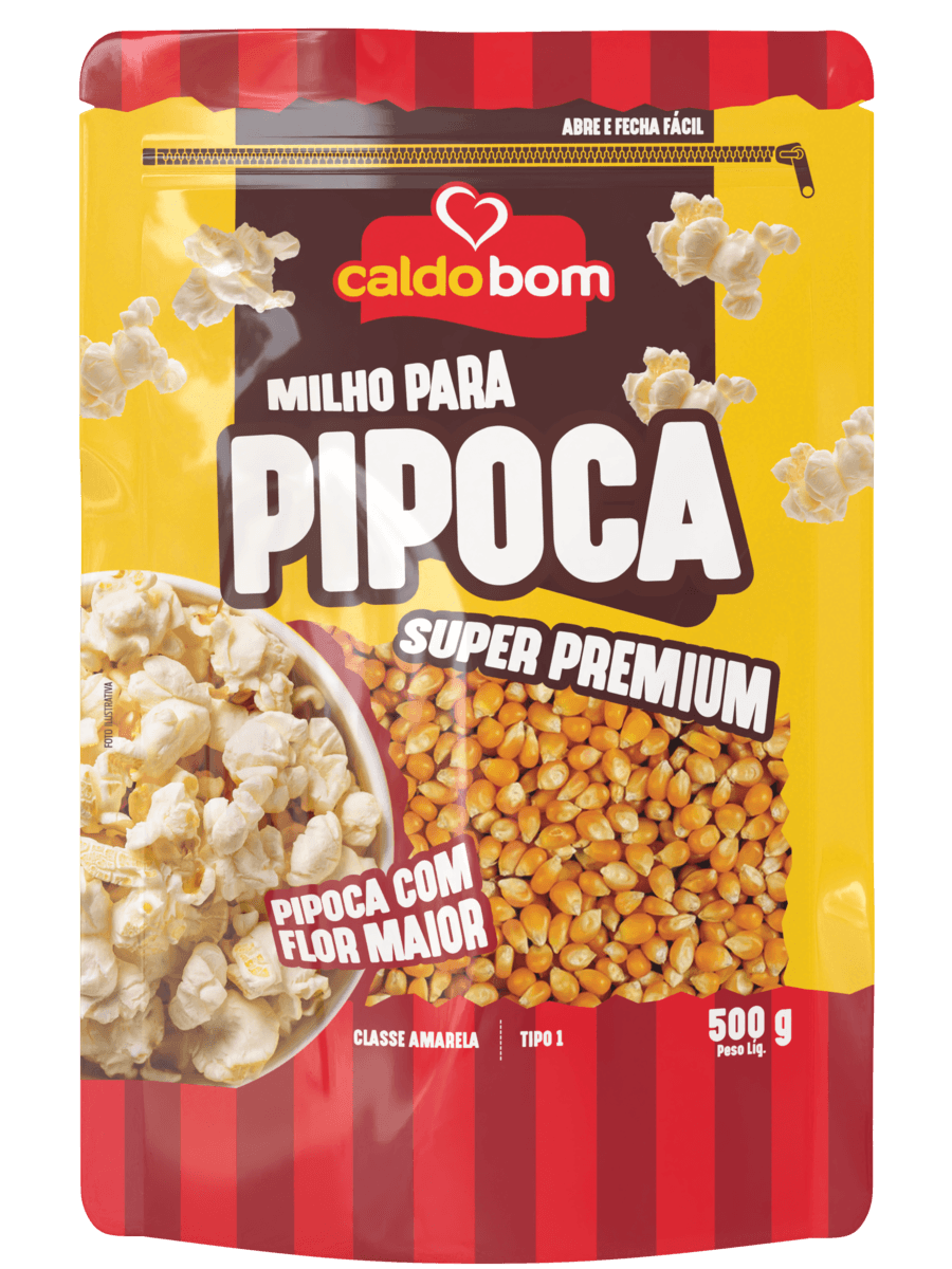 Milho de Pipoca CALDO BOM Super Premium 500g