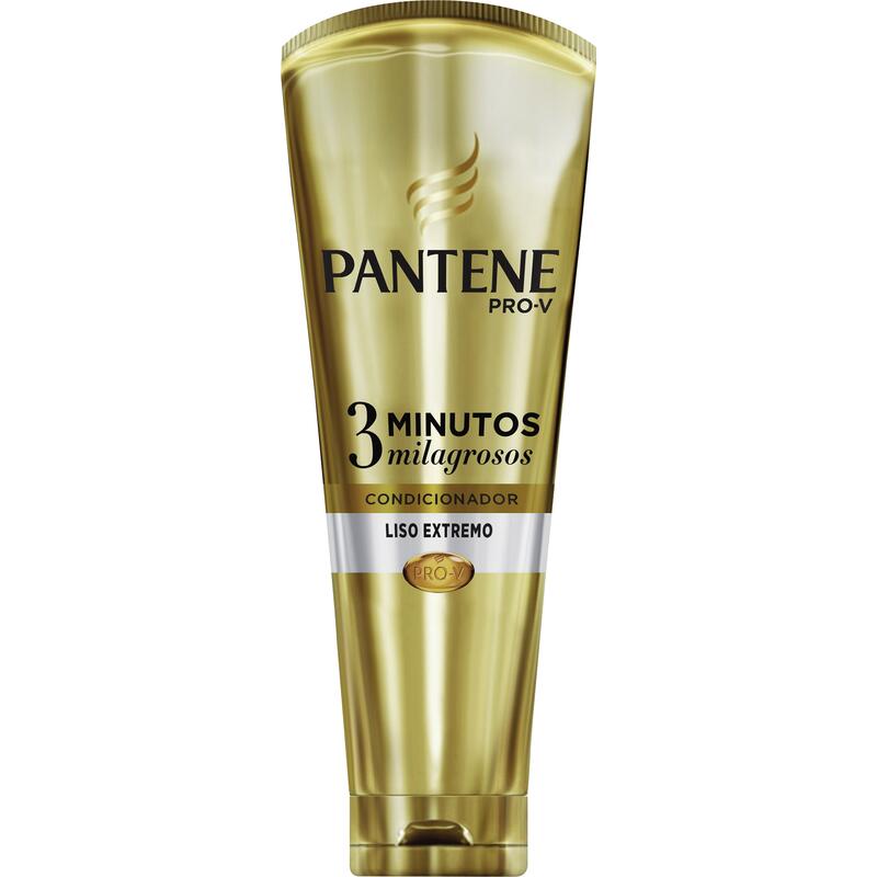 Condicionador Pantene 3 Min Milagrosos Liso Extremo 170ml