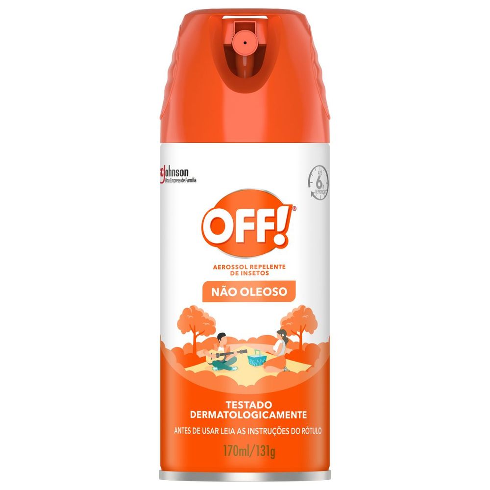 Repelente Off! Family Aerossol 165ml Off