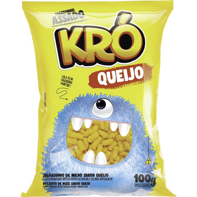 Salgadinho Kró Queijo 100g