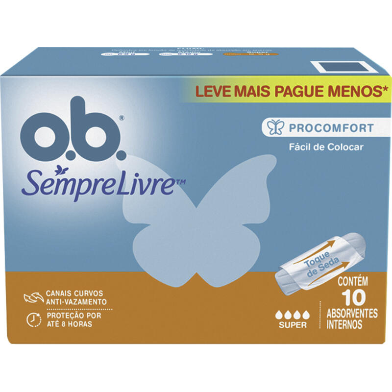 Absorvente Interno O.b. Super 10 un