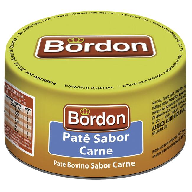 Patê Bordon Carne 100g