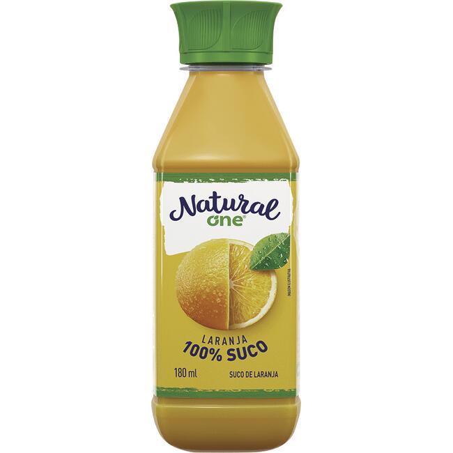 Suco Integral Natural One Laranja 180ml