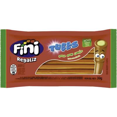 Bala de Gelatina Fini Tubes Cola e Limão 30g