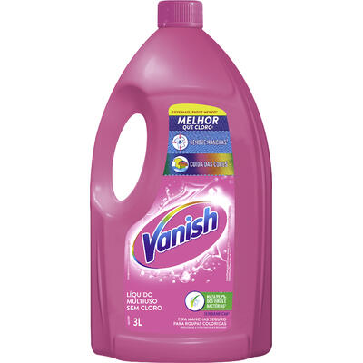 Tira Manchas Vanish Líquido Multiuso para roupas coloridas 3L