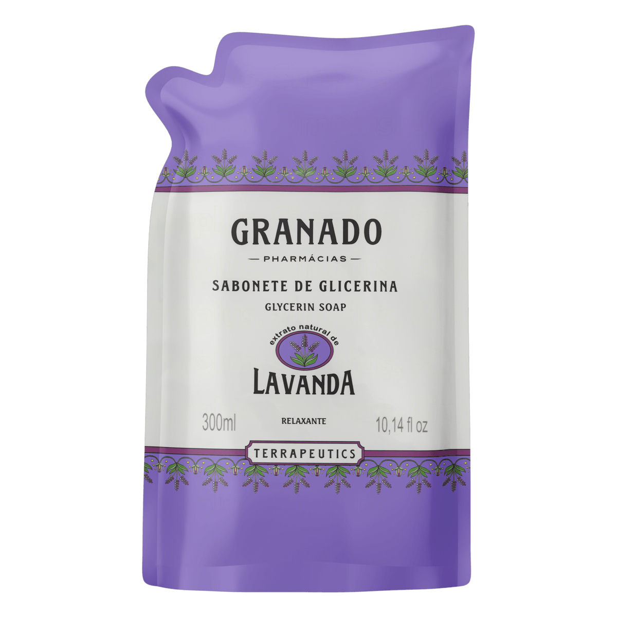 Refil Sabonete Líquido GRANADO Glicerina Lavanda 300ml