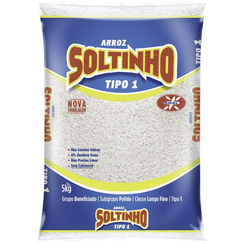Arroz Soltinho Tipo 1 5kg