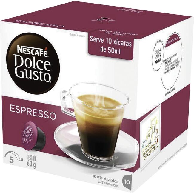 Café em Capsúlas Nescafé Dolce Gusto Espresso 60g