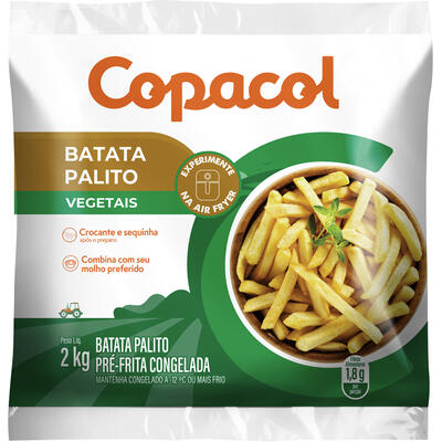 Batata Pré-Frita Copacol Congelada 2kg