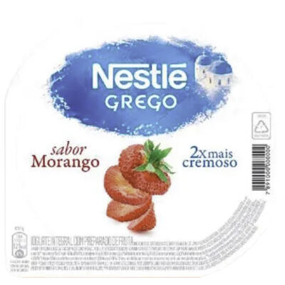 Iogurte Grego Nestlé Morango 90g