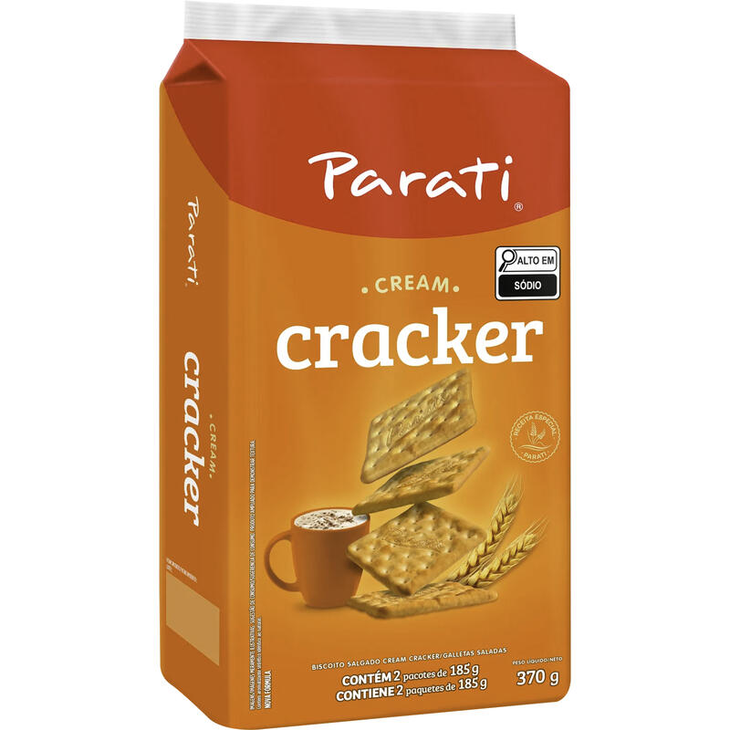 Biscoito Parati Cream Cracker 370g