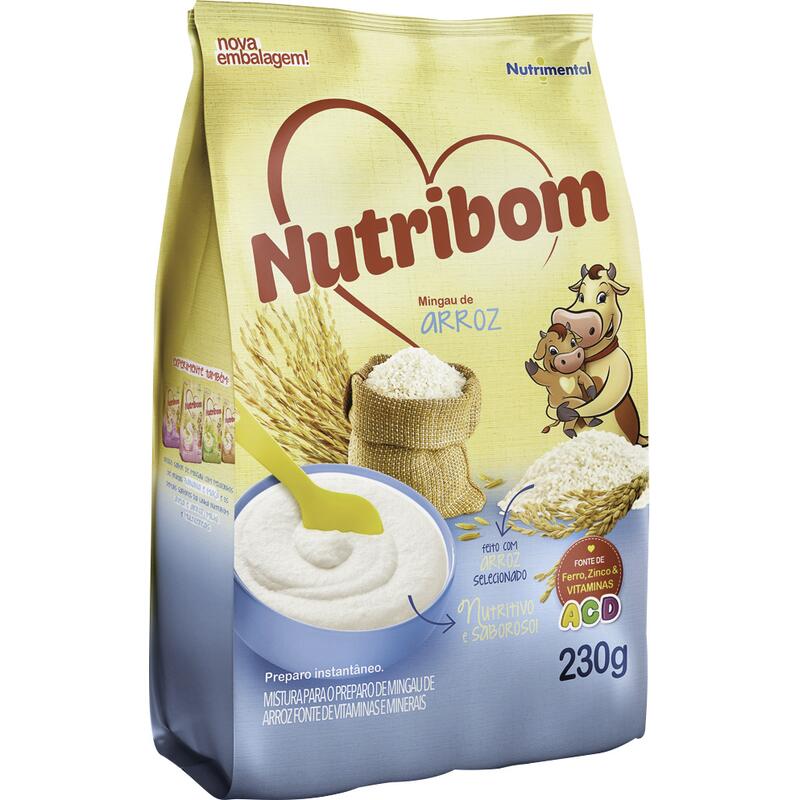 Mingau Nutribom Arroz 230g