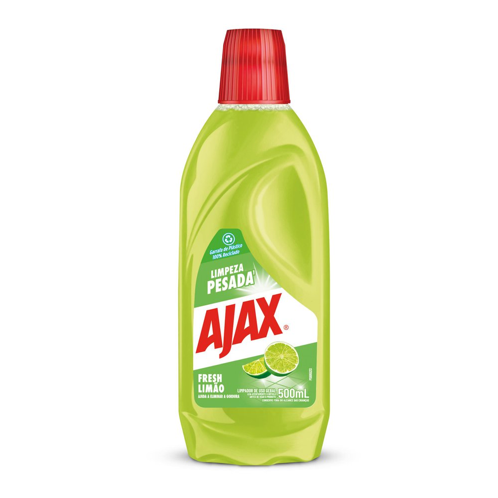 Limpador Ajax Fresh Lemon 500ml