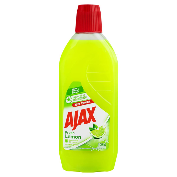 Limpador Ajax Fresh Lemon 500ml