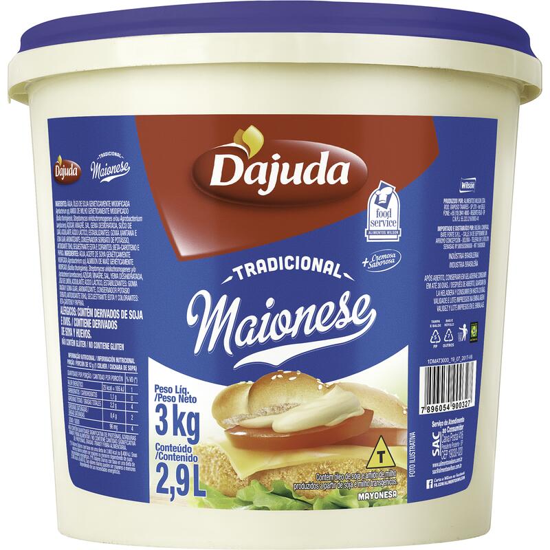 Maionese D’ajuda 3kg