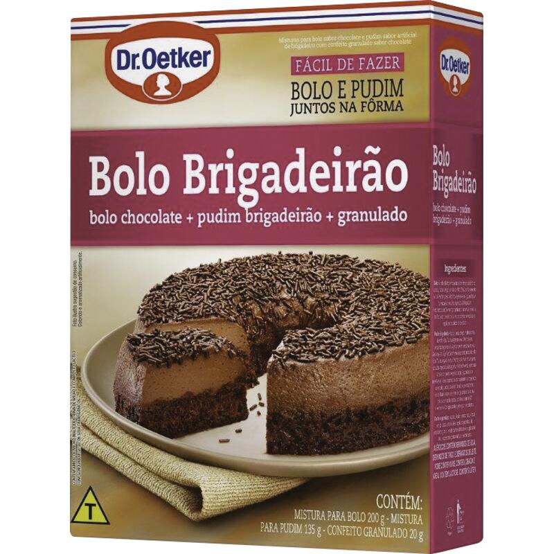 Mistura para Bolo Dr. Oetker Brigadeirão 355g