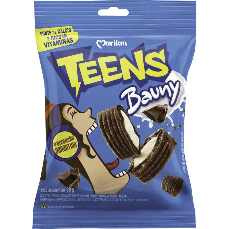 Biscoito Marilan Teens Bauny 30g