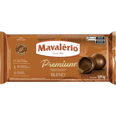 Cobertura de Chocolate Premium Mavalério Blend 1,01kg