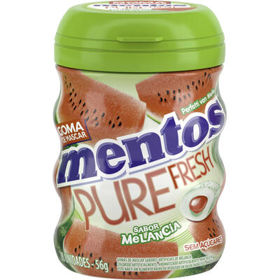 Chiclete Mentos 56g - Pure Fresh - Melancia