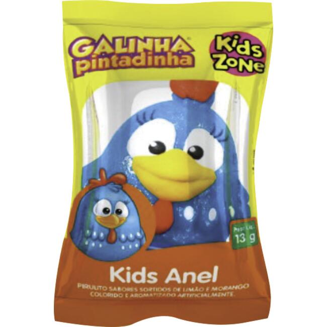 Anel Kids Zone Galinha Pintadinha un
