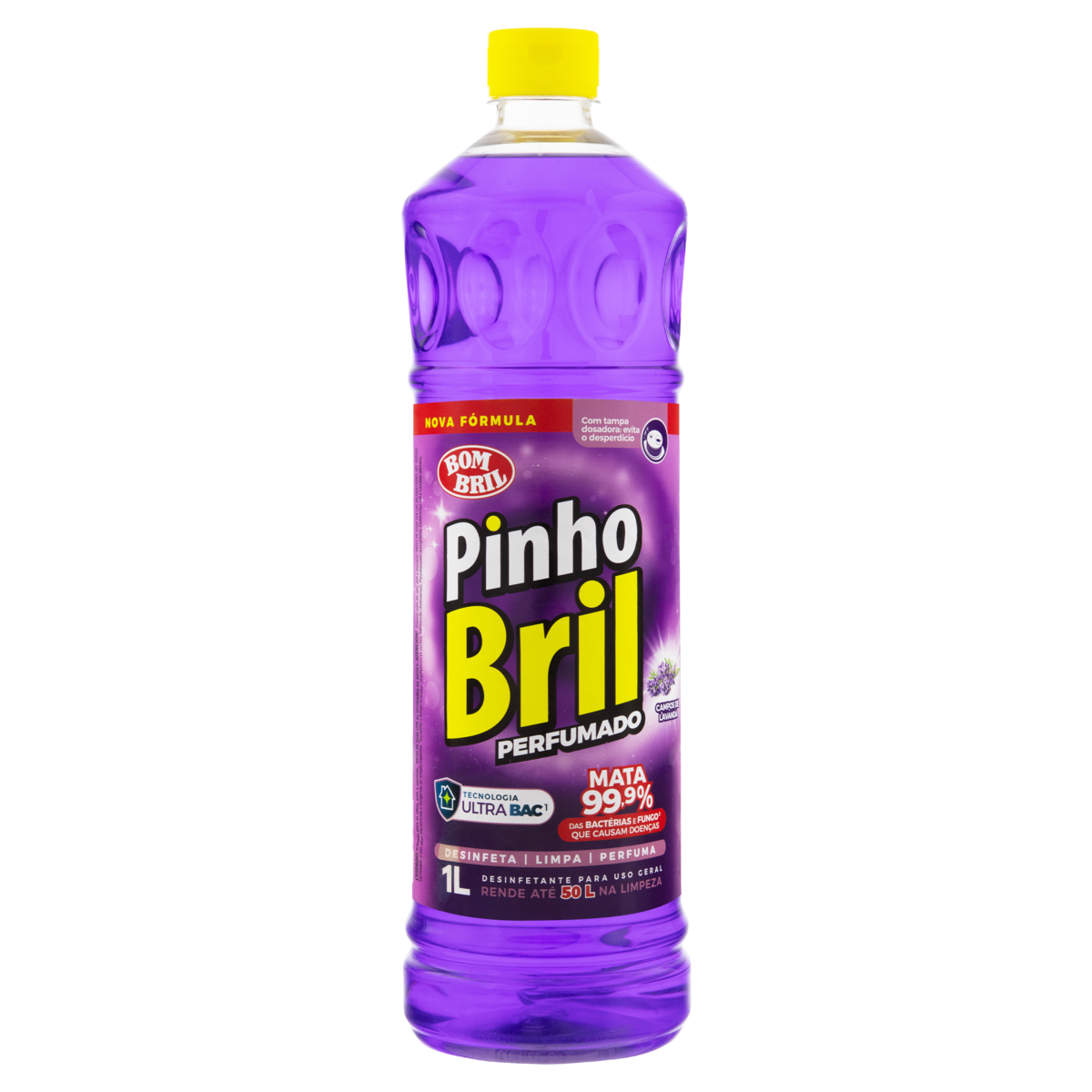 Desinfetante Campos de Lavanda Pinho Bril Squeeze 1l